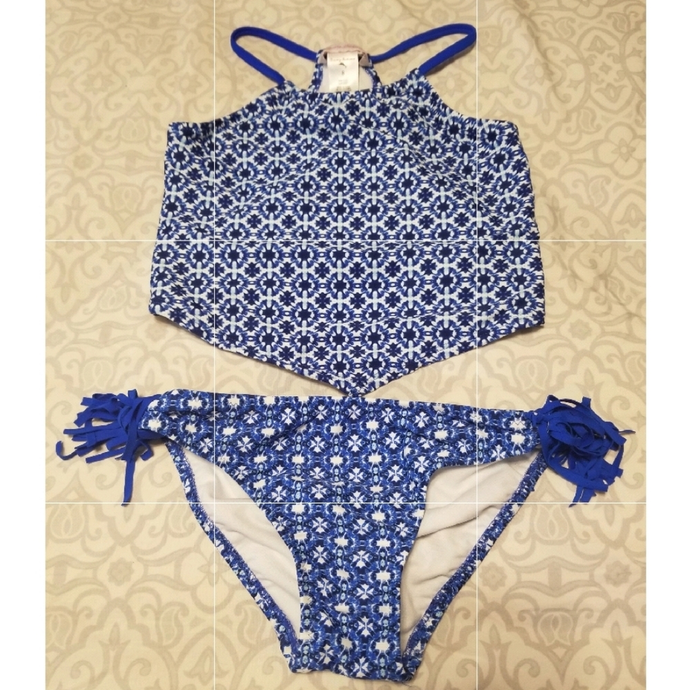 GIRL'S SIZE 8 2 PEICE SWIM SUIT